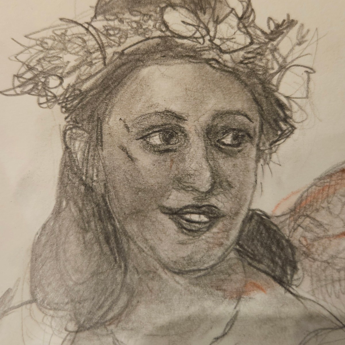 Drawing with pencil